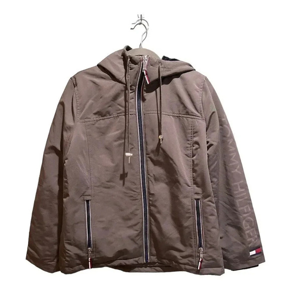 Tommy Hilfiger Softshell Full Zip Jacket With Hood | Women's - Picture 1 of 10